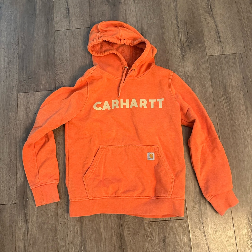 Carhartt Relaxed Fit Orange hoodie